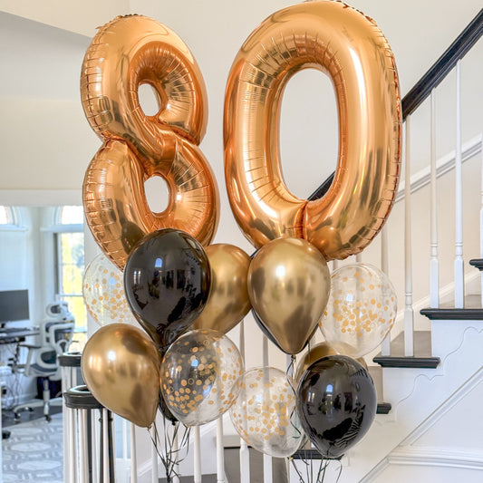 latex single number helium balloon delivery frederick md