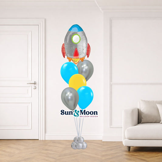 blast off spotlight balloon bouquet urbana md