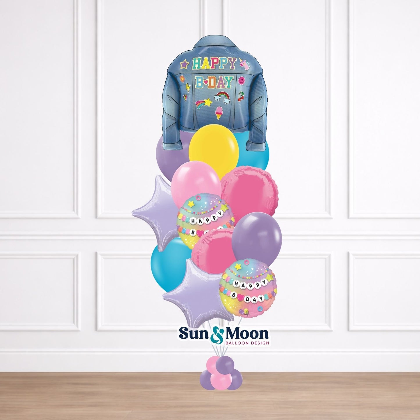 denim dreams showcase balloon bouquet grand frederick md