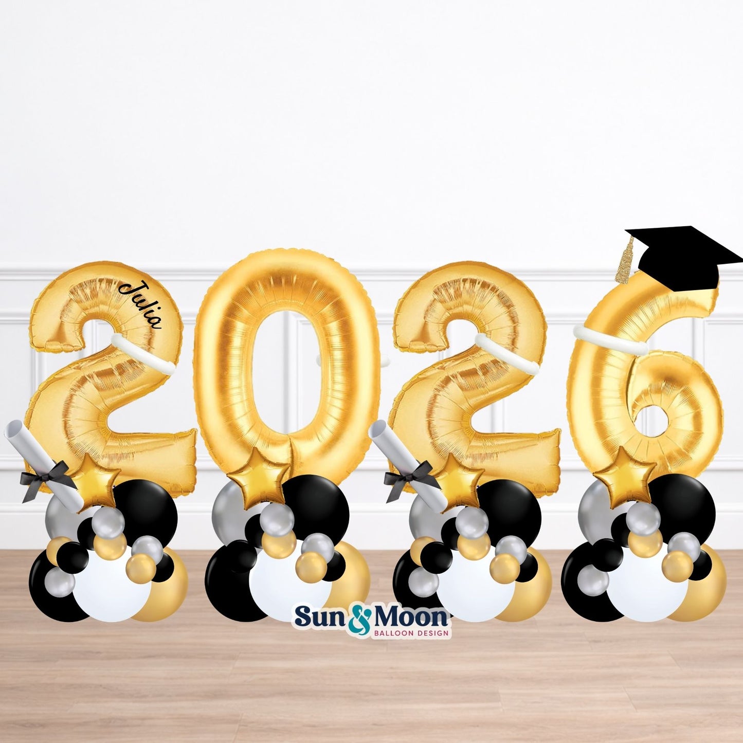 Graduation 2026 Number Stack