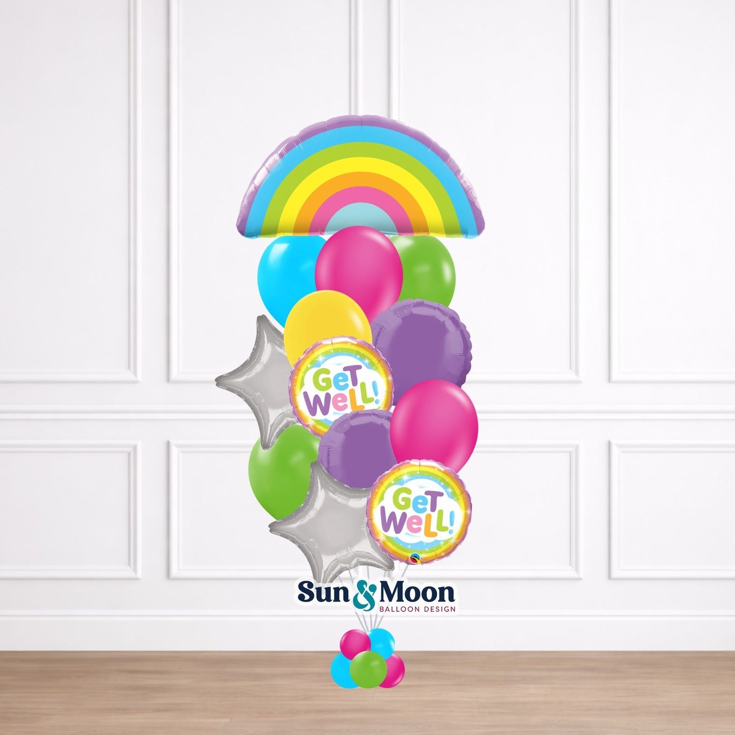 Rainbow Cheer Showcase Bouquet