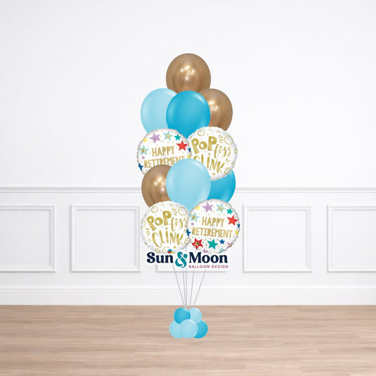 Blue Skies Retirement Celebration Bouquet