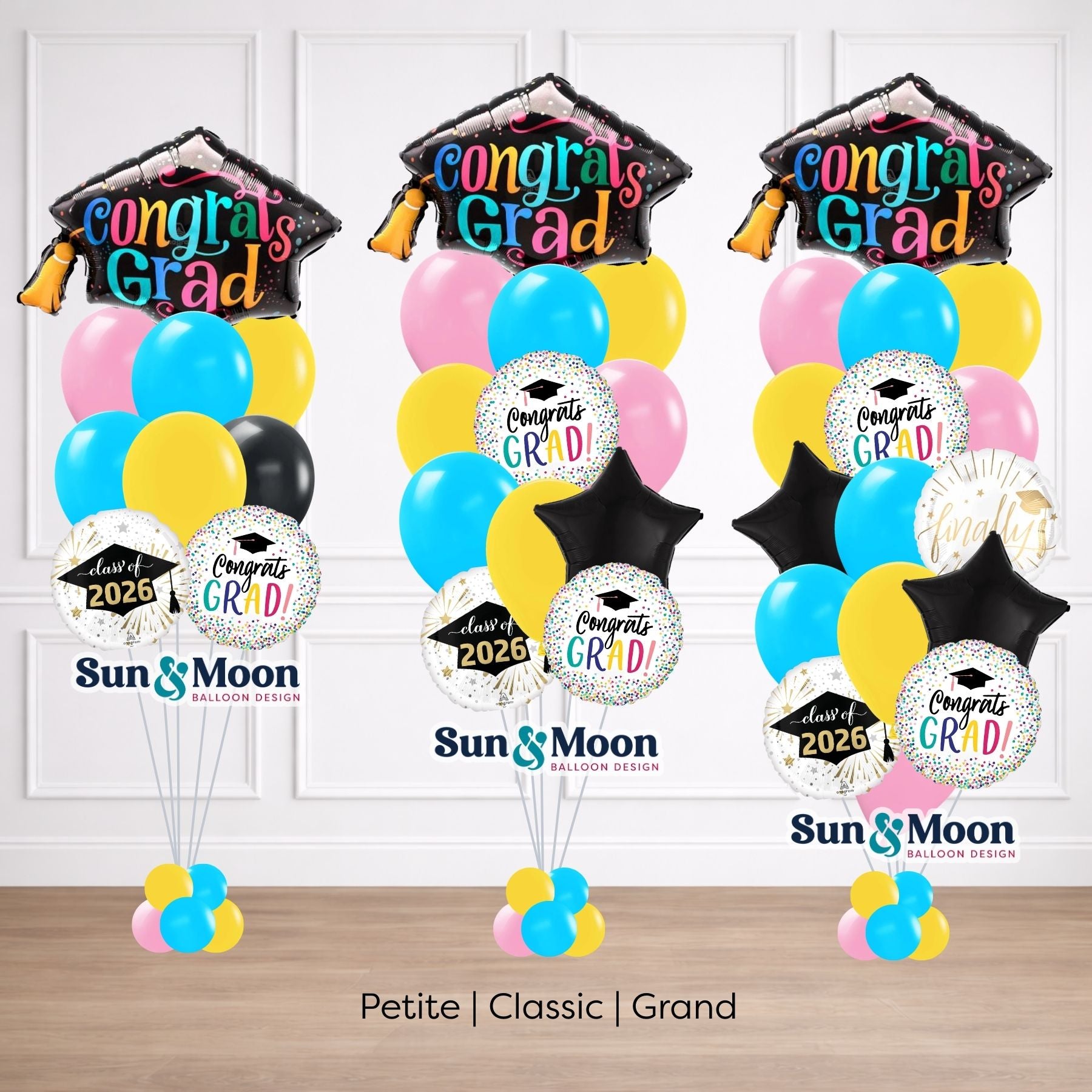 bright future signature balloon bouquet tier comparison frederick md