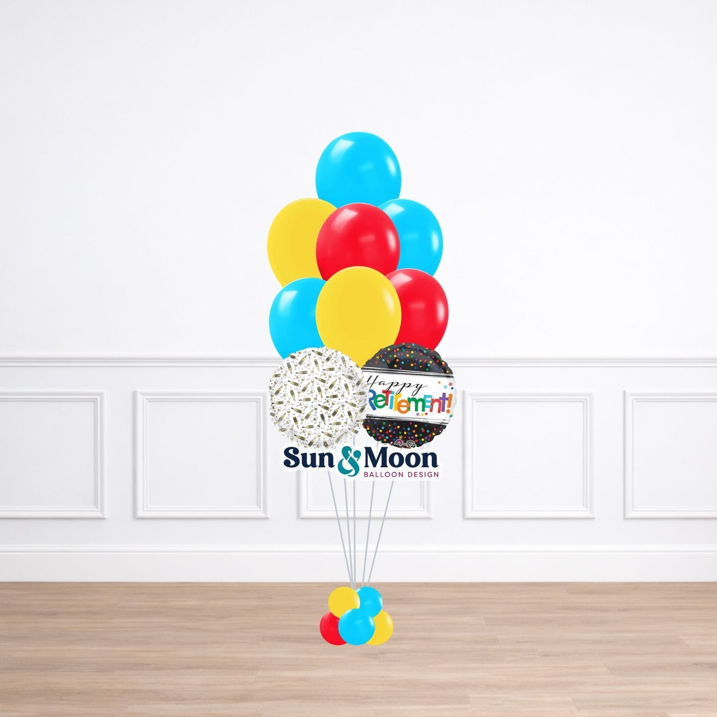 Bright Retirement Celebration Bouquet