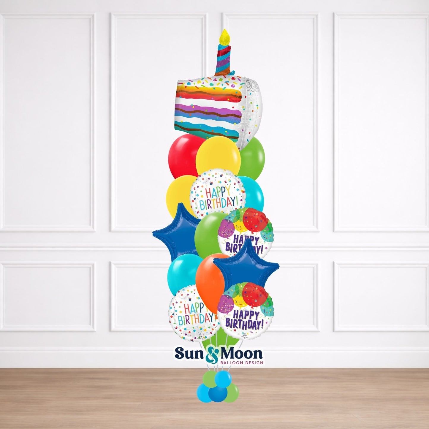 confetti cake signature balloon bouquet grand middletown md