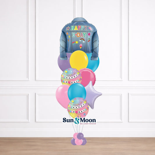 denim dreams showcase balloon bouquet classic middletown md