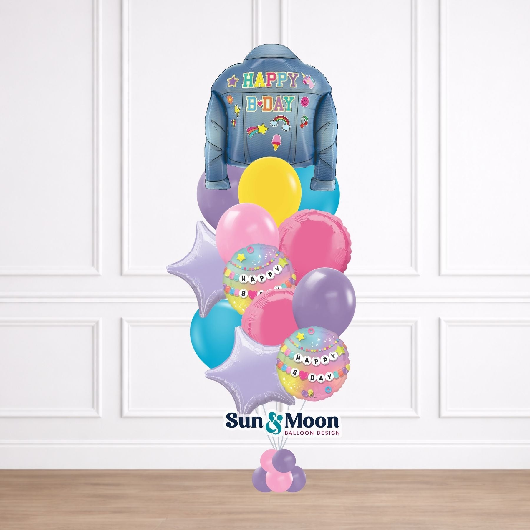 denim dreams showcase balloon bouquet grand frederick md