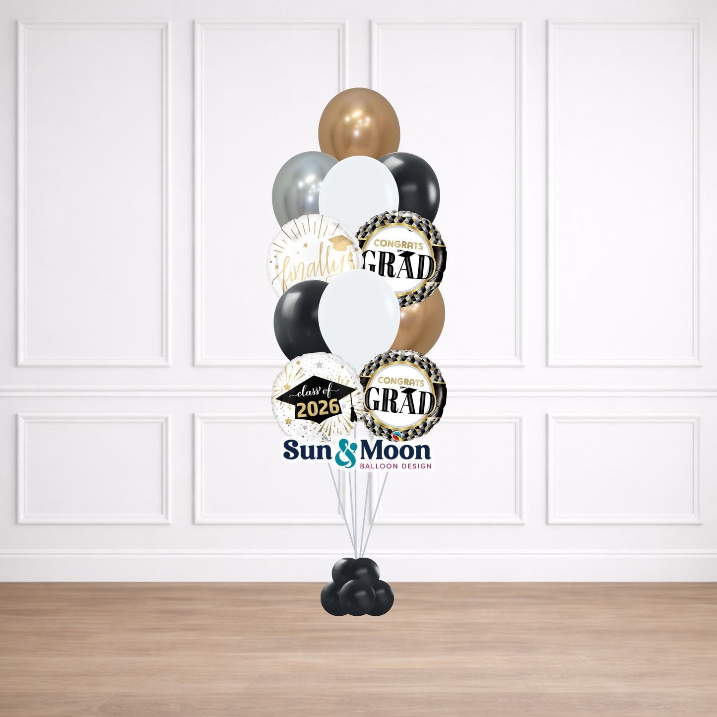 graduation celebration balloon bouquet classic frederick md