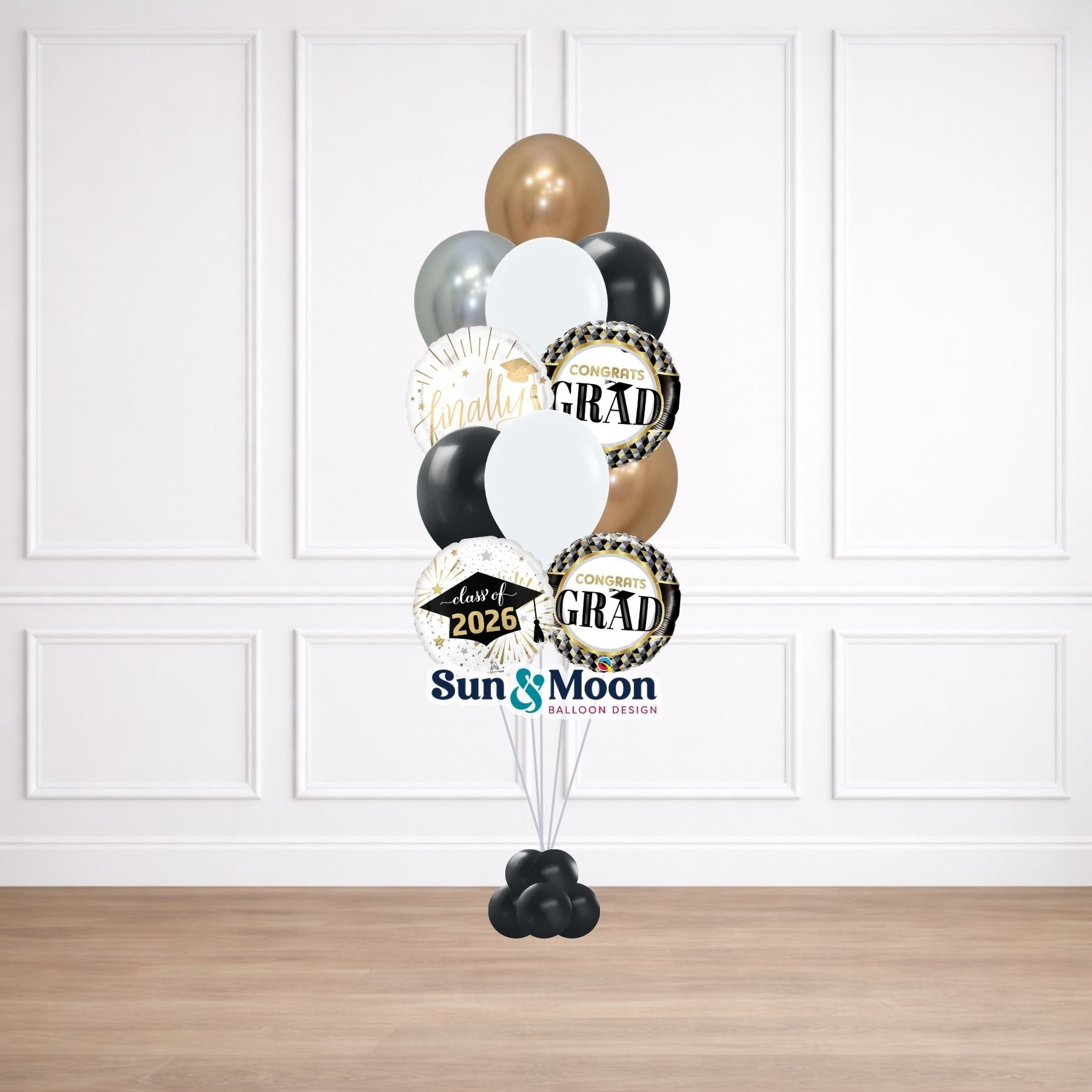 graduation celebration balloon bouquet classic frederick md