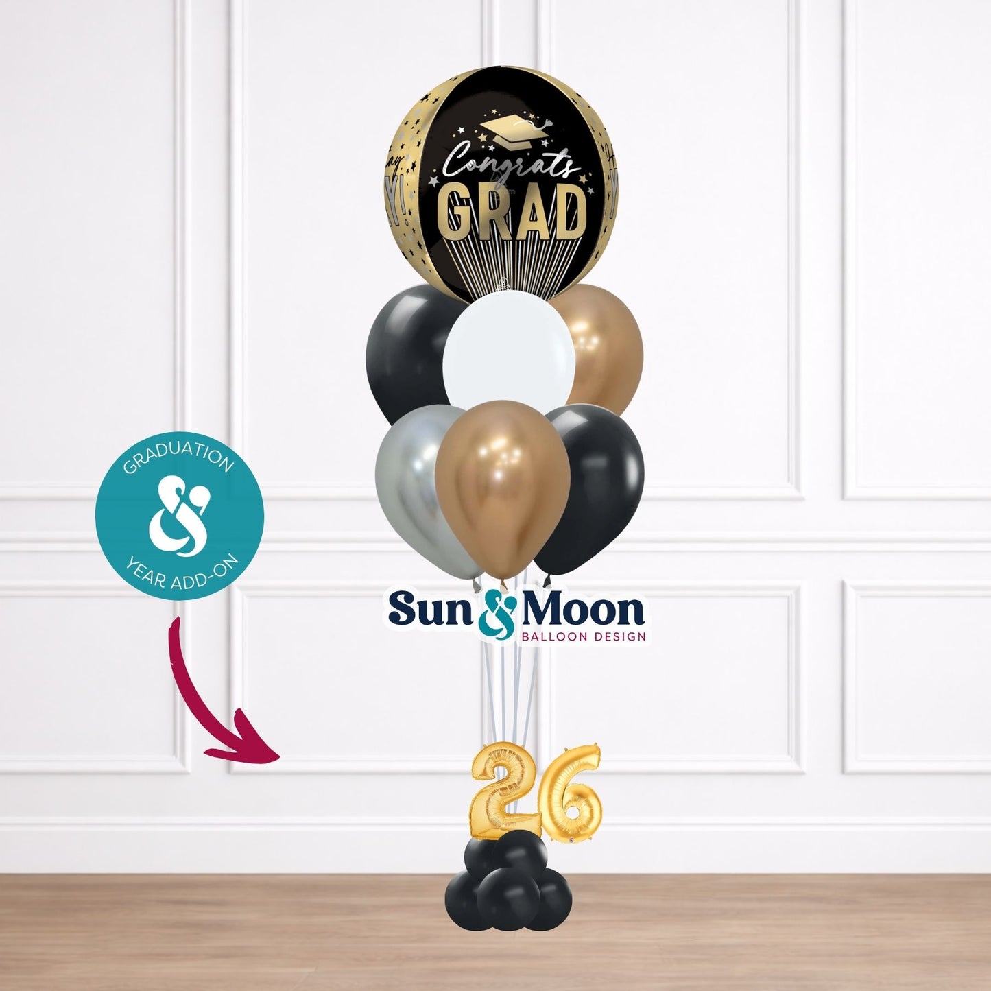 Graduation Orbz Bouquet