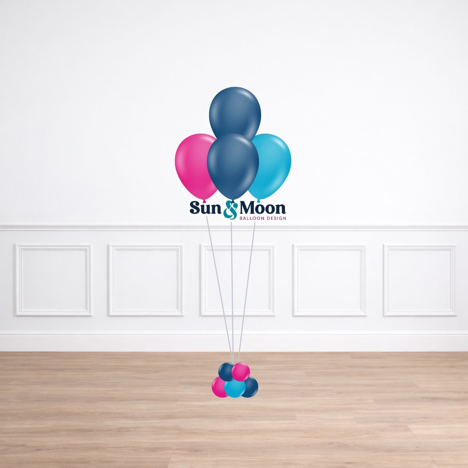 Colorful latex balloon bouquet party decoration New Market Maryland