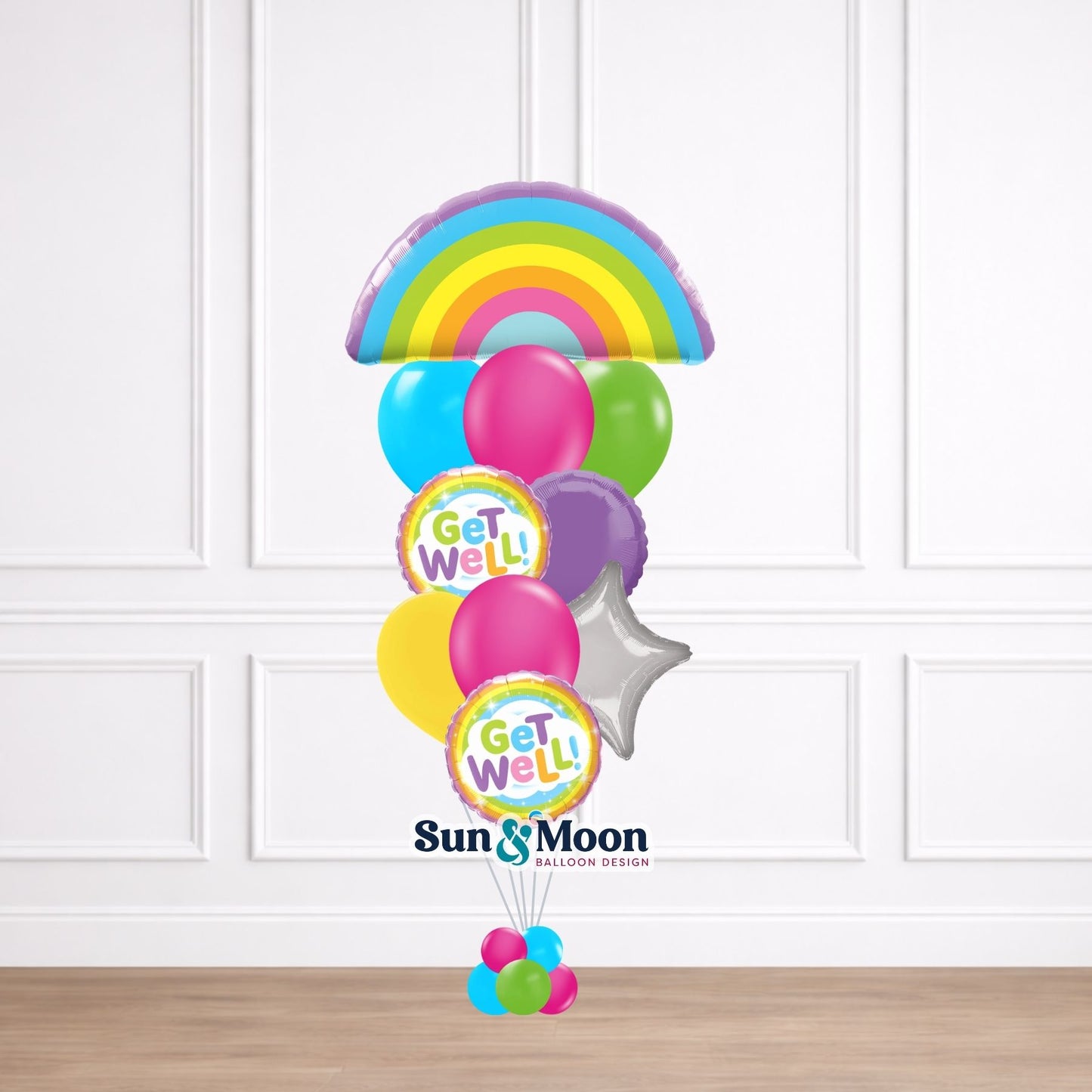 Rainbow Cheer Showcase Bouquet